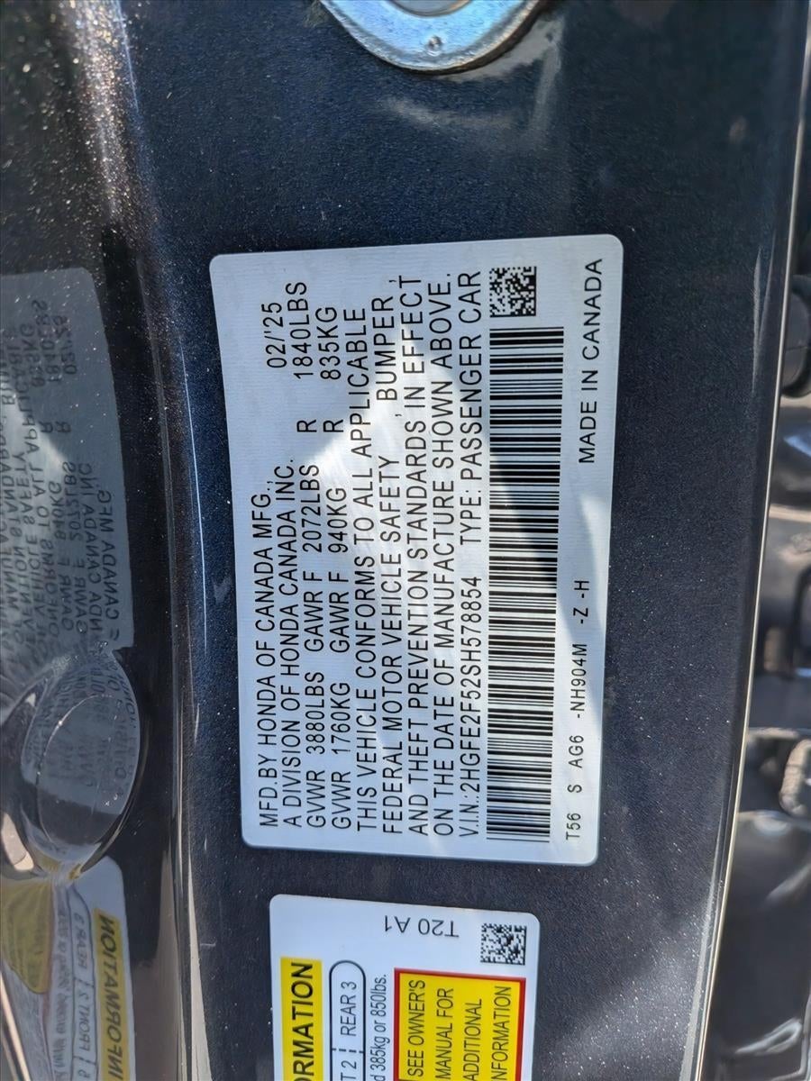 2025 Honda Civic Sedan Sport