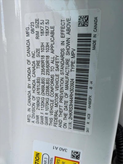 2024 Honda CR-V EX 2WD