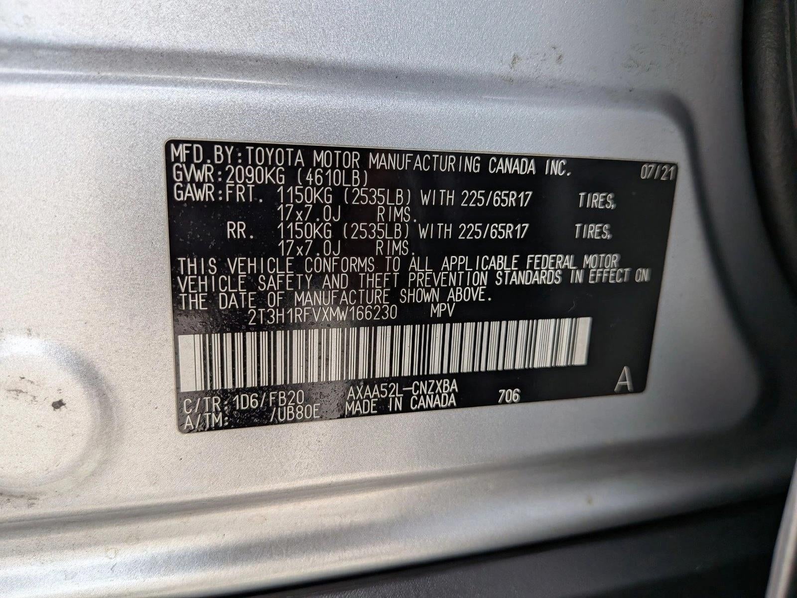 2021 Toyota RAV4 LE