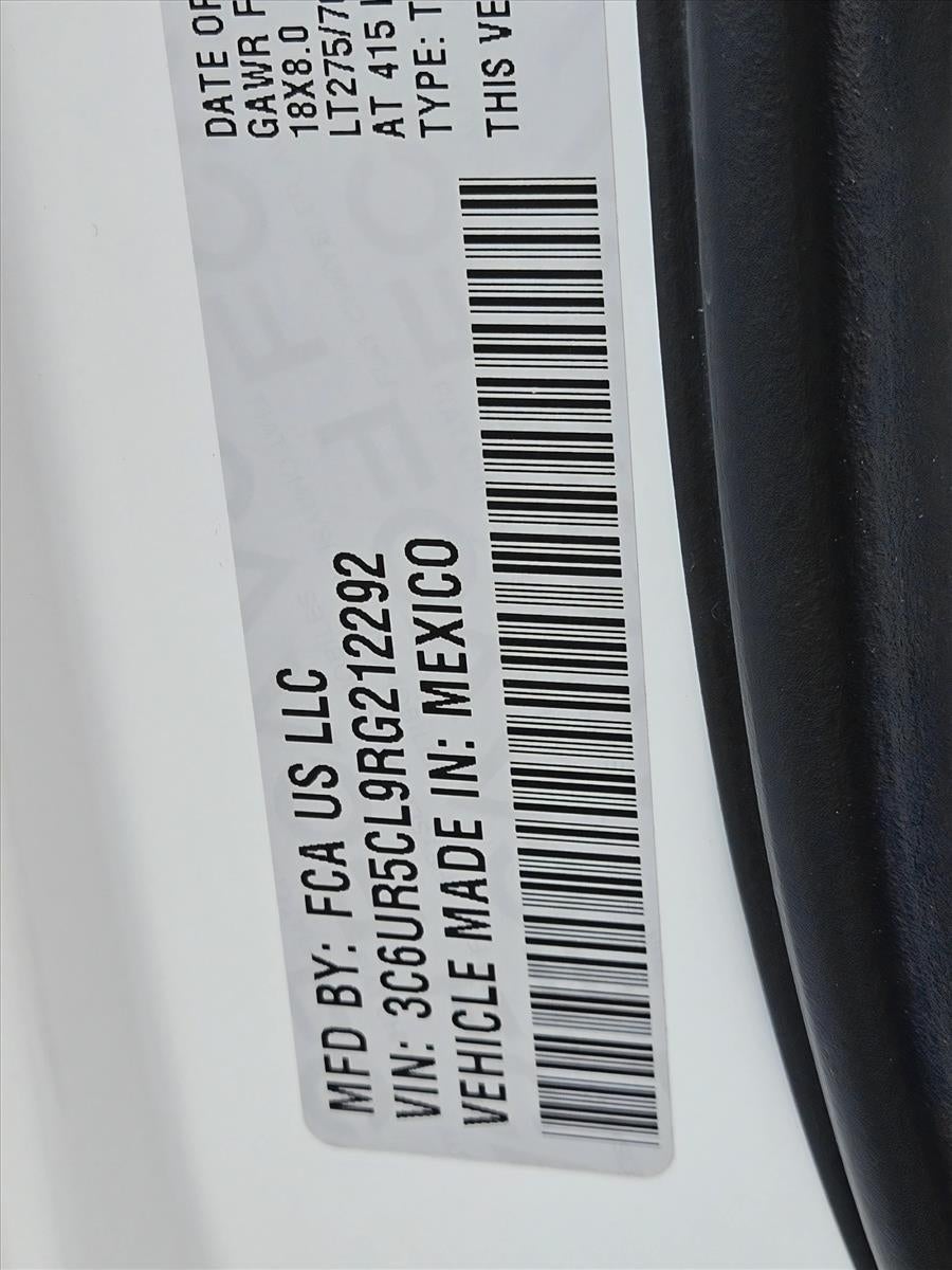 2024 RAM 2500 Tradesman Crew Cab 4x4 6'4" Box