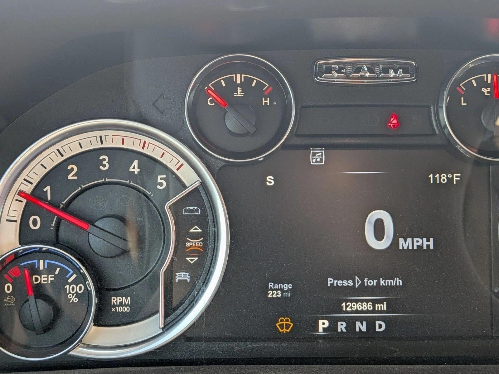 2018 RAM 2500 Laramie Mega Cab 4x4 6'4" Box