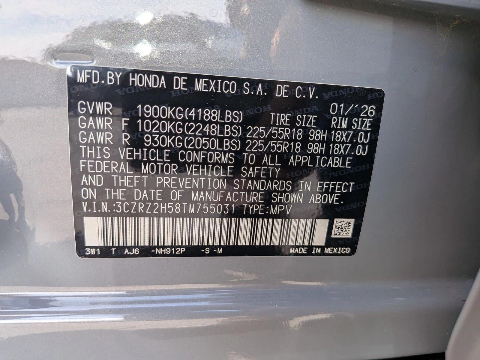 2026 Honda HR-V AWD Sport