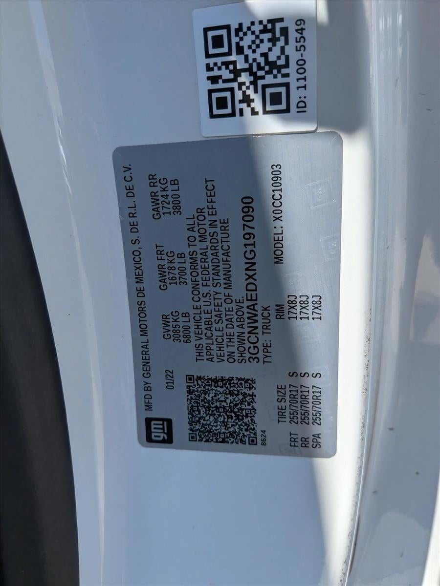 2022 Chevrolet Silverado 1500 LTD WT