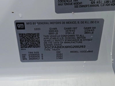 2024 Chevrolet Silverado 1500 Custom