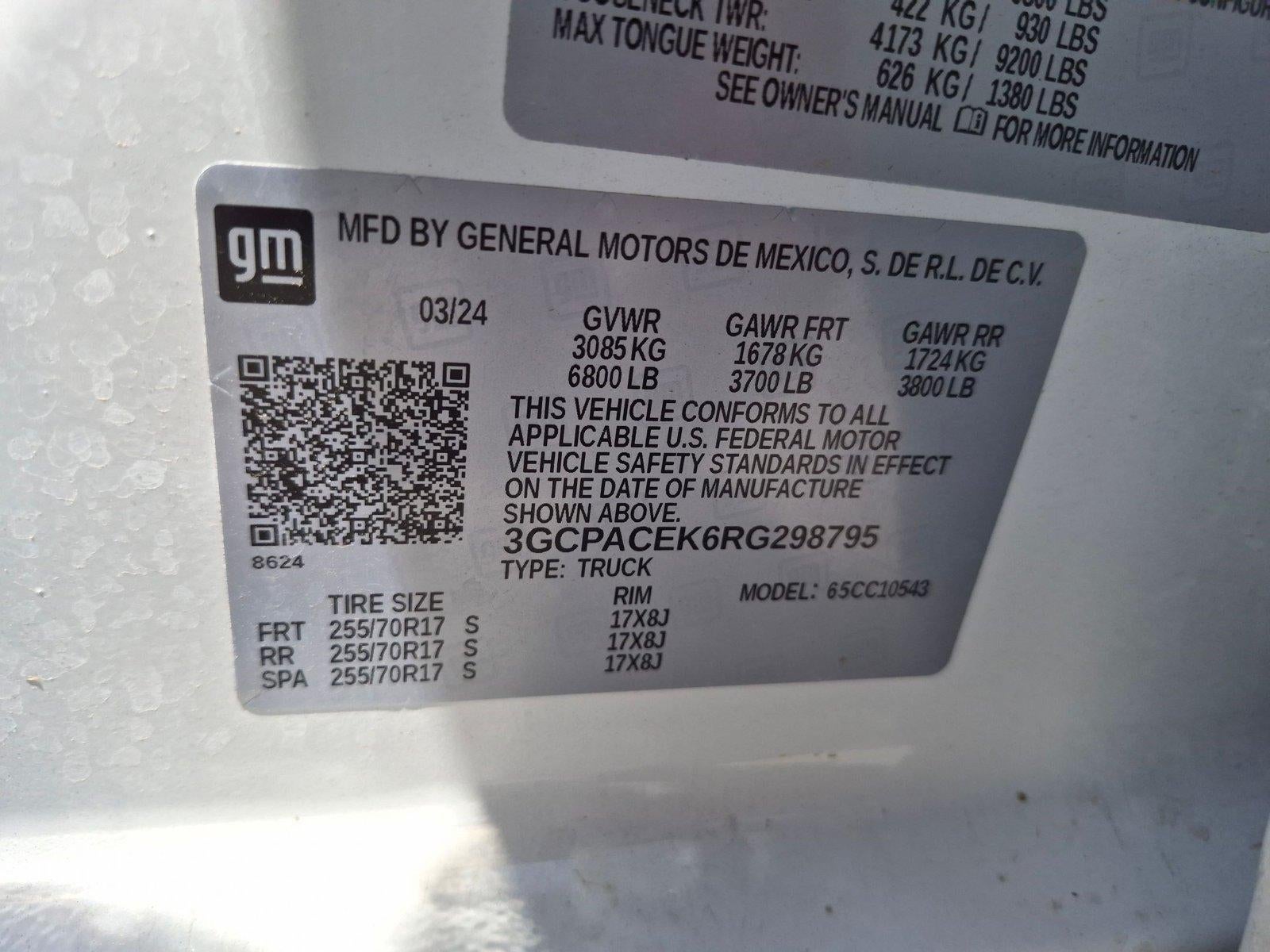 2024 Chevrolet Silverado 1500 LT
