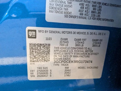 2024 Chevrolet Silverado 1500 Custom Trail Boss