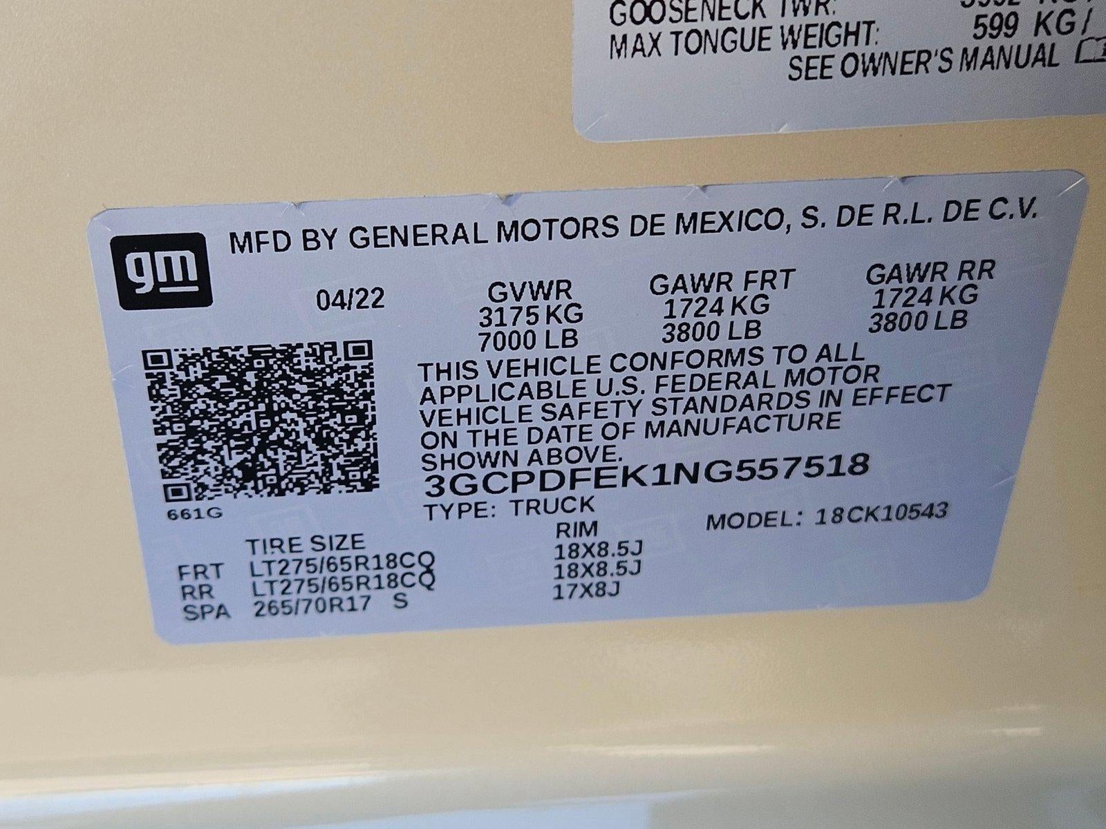 2022 Chevrolet Silverado 1500 LT Trail Boss