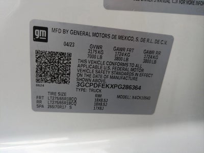 2023 Chevrolet Silverado 1500 LT Trail Boss