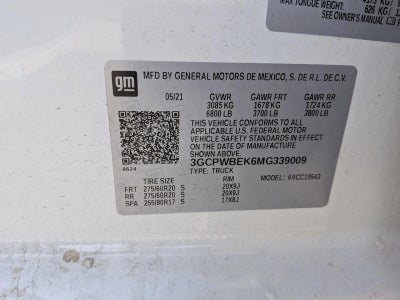 2021 Chevrolet Silverado 1500 Custom