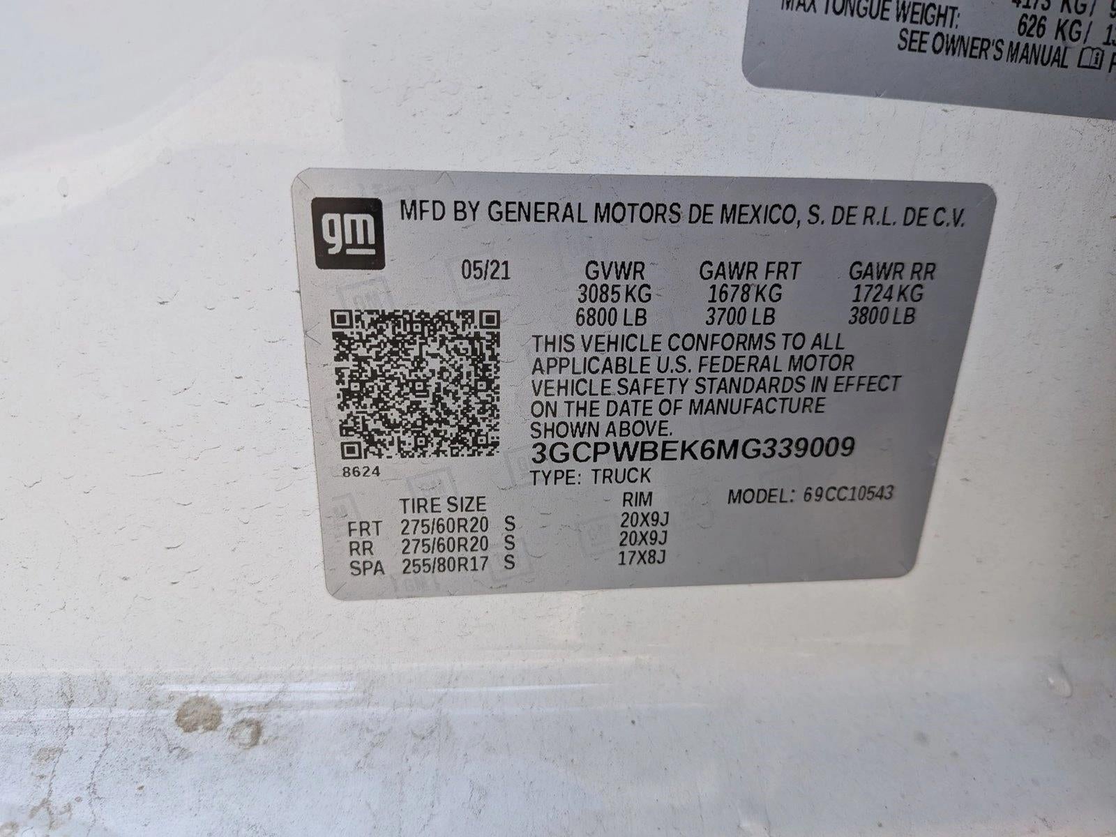 2021 Chevrolet Silverado 1500 Custom