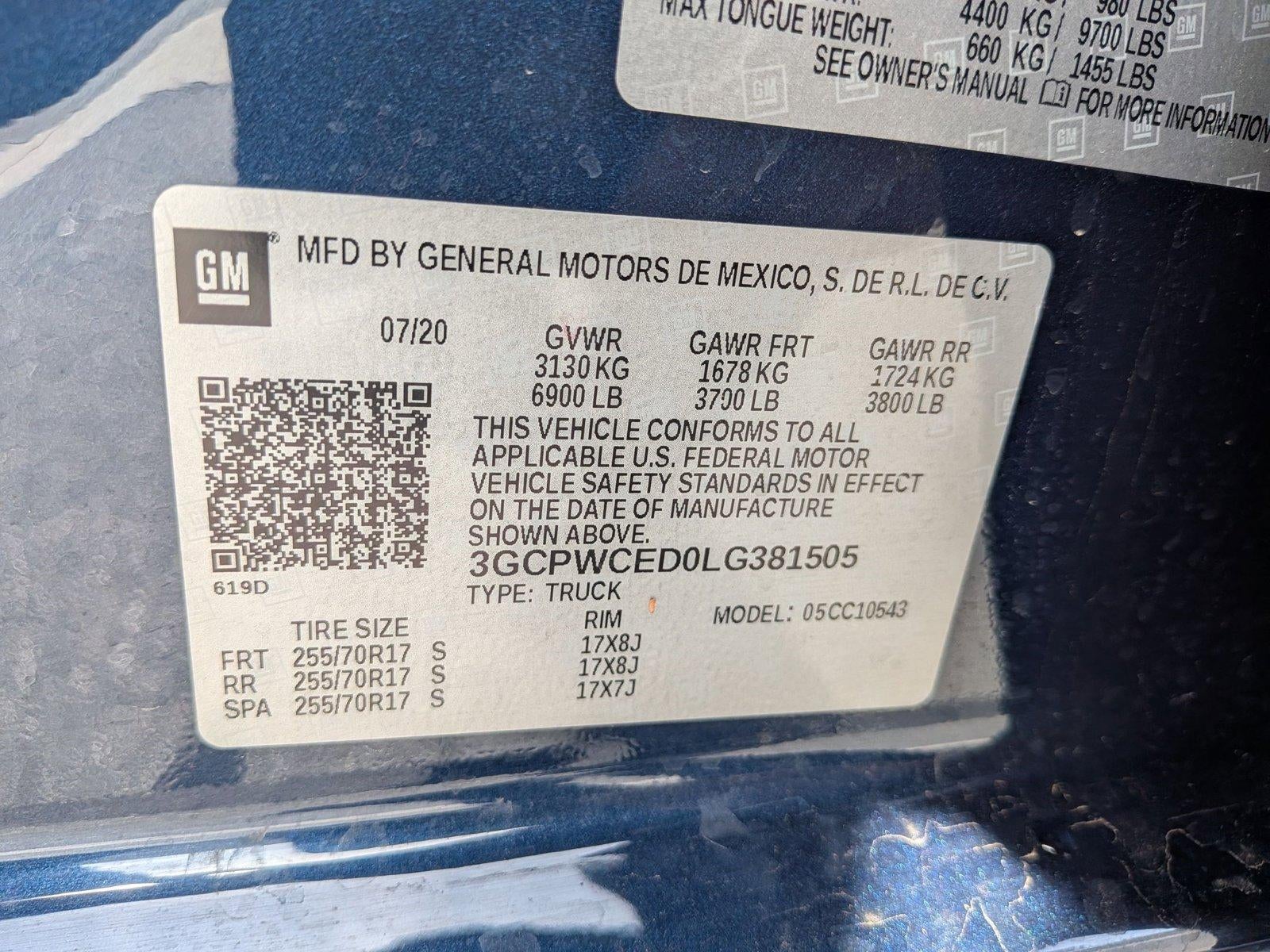 2020 Chevrolet Silverado 1500 LT