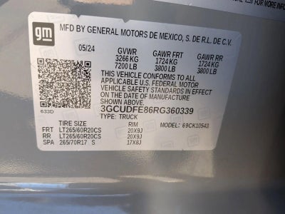 2024 Chevrolet Silverado 1500 LT Trail Boss