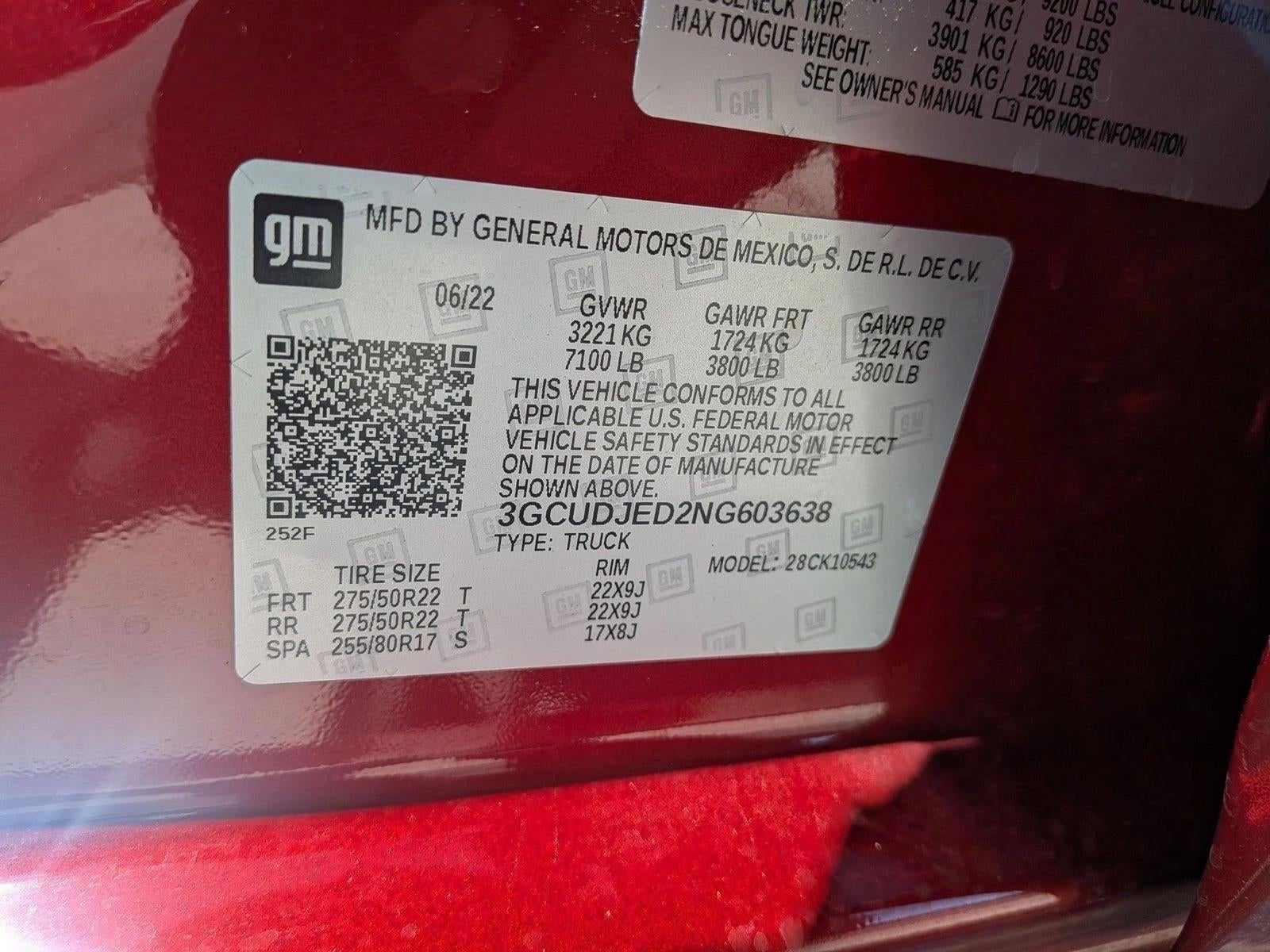 2022 Chevrolet Silverado 1500 High Country