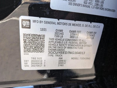 2022 Chevrolet Silverado 1500 LTD RST