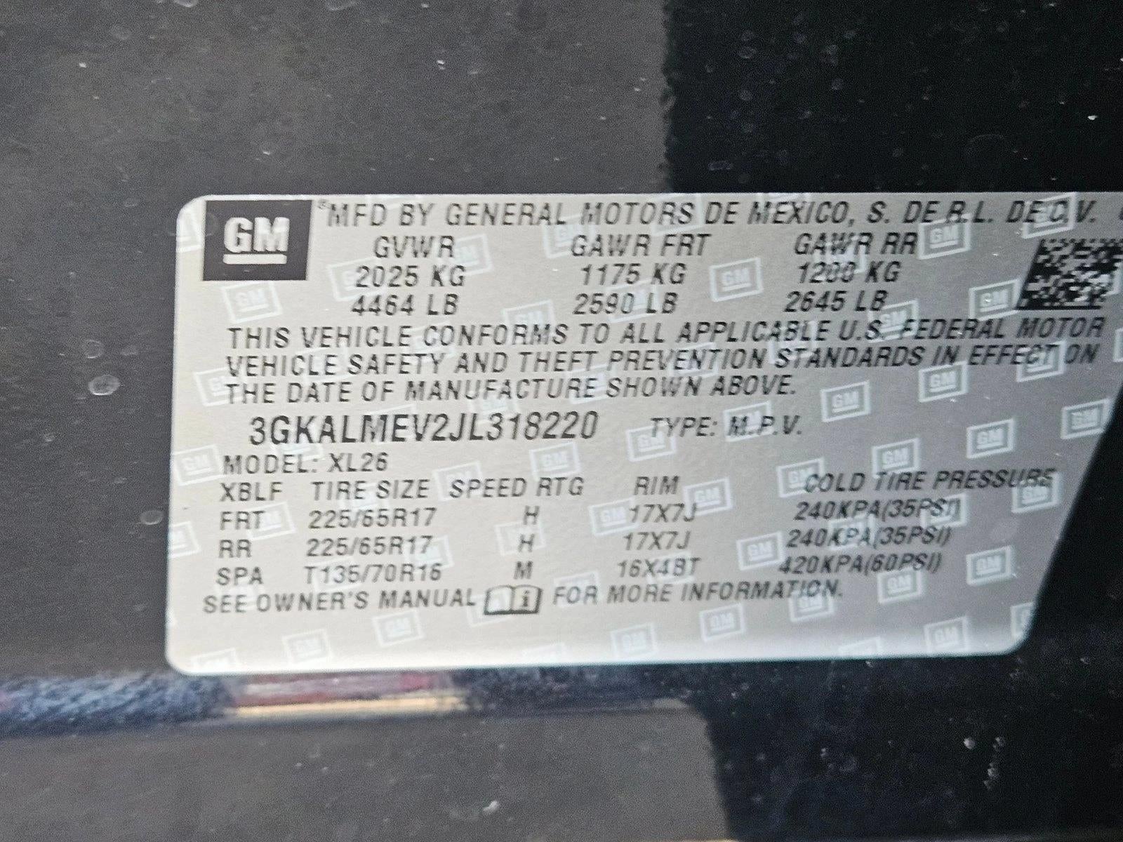 2018 GMC Terrain SLE