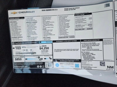 2026 Chevrolet Equinox EV LT