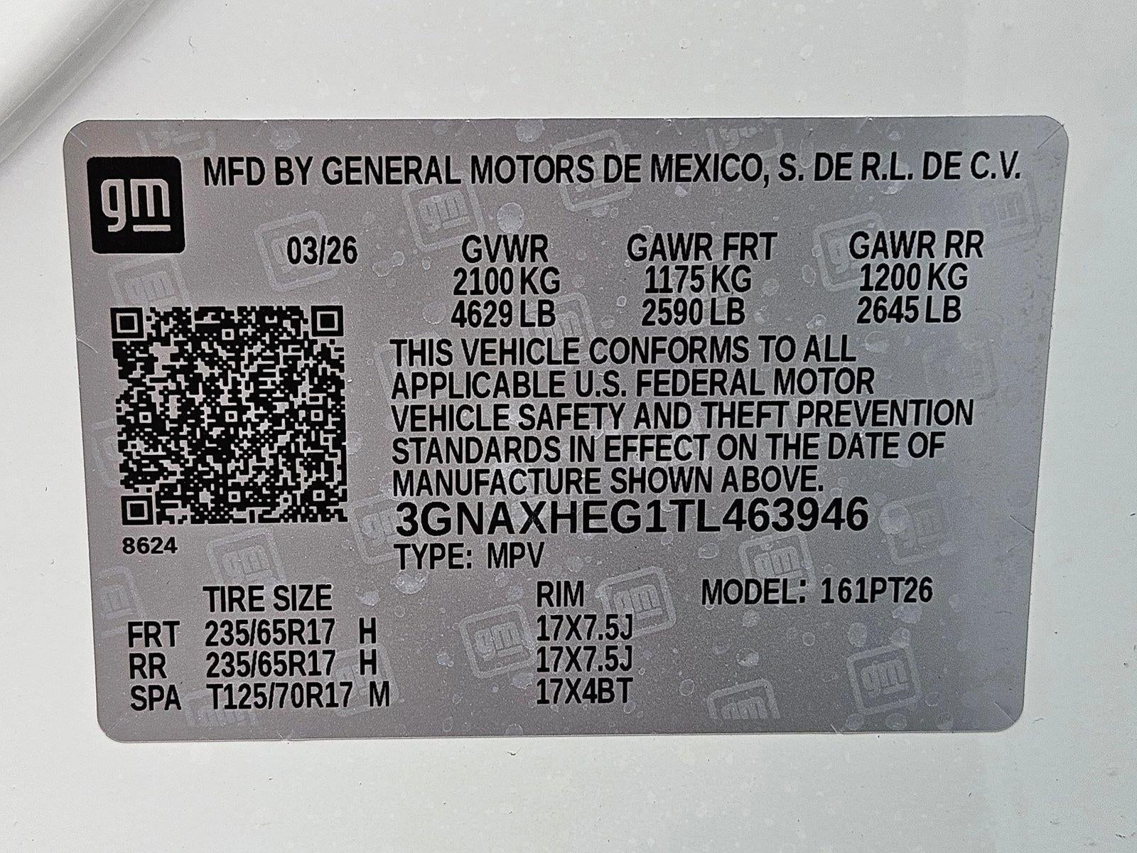 2026 Chevrolet Equinox LT