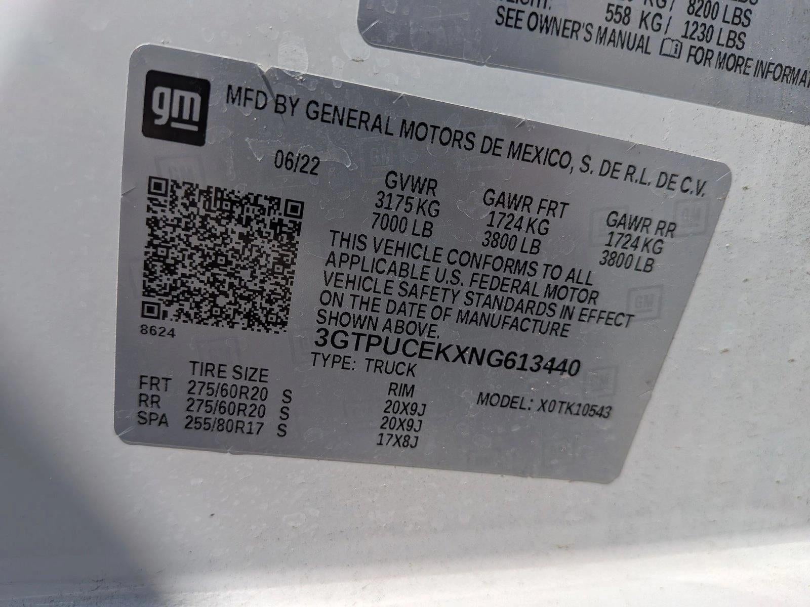 2022 GMC Sierra 1500 Elevation