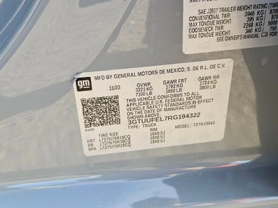 2024 GMC Sierra 1500 AT4X