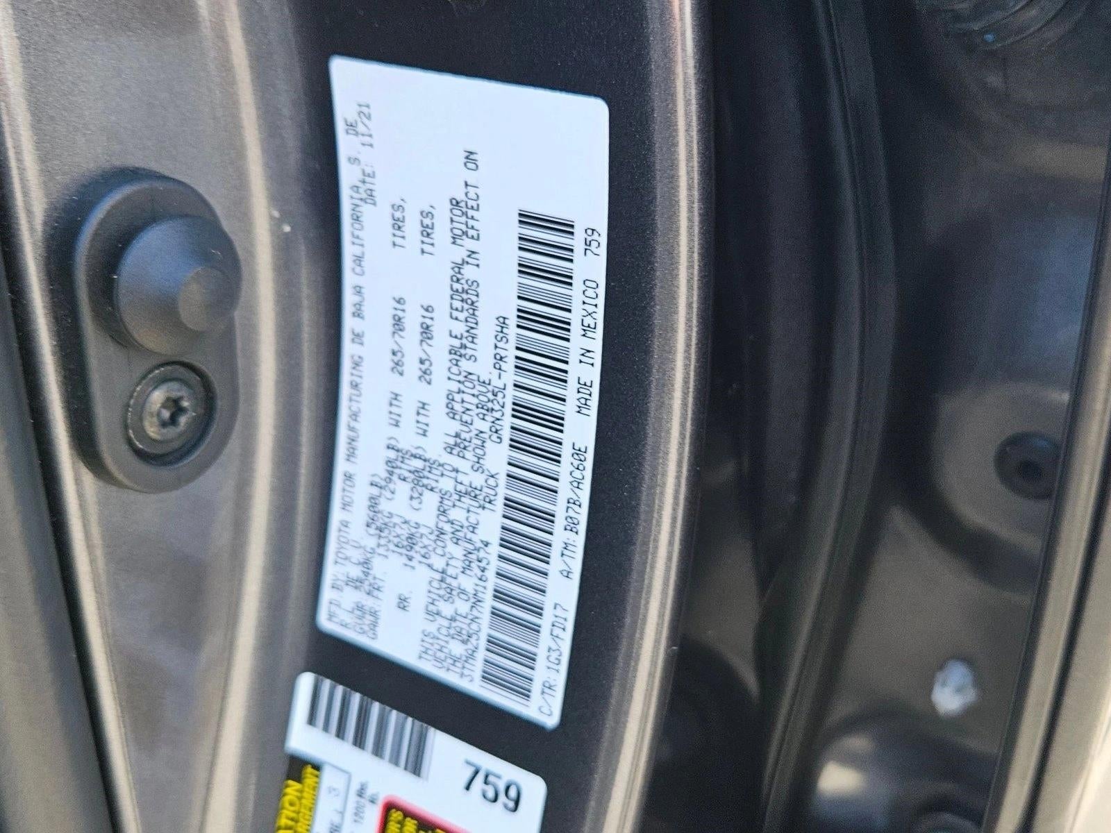 2022 Toyota Tacoma 2WD SR5