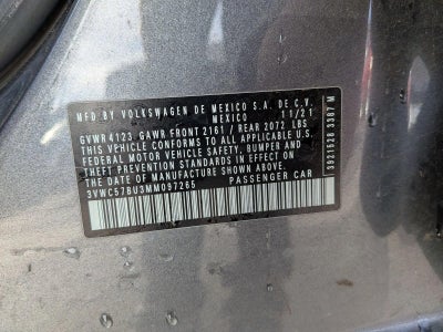 2021 Volkswagen Jetta S