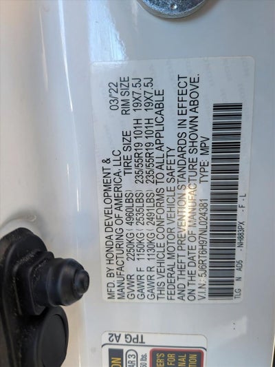 2022 Honda CR-V Hybrid Touring