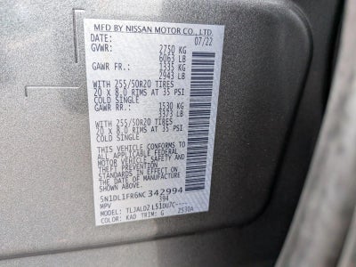 2022 INFINITI QX60 LUXE