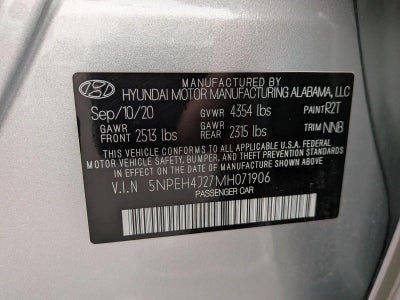 2021 Hyundai Sonata Limited