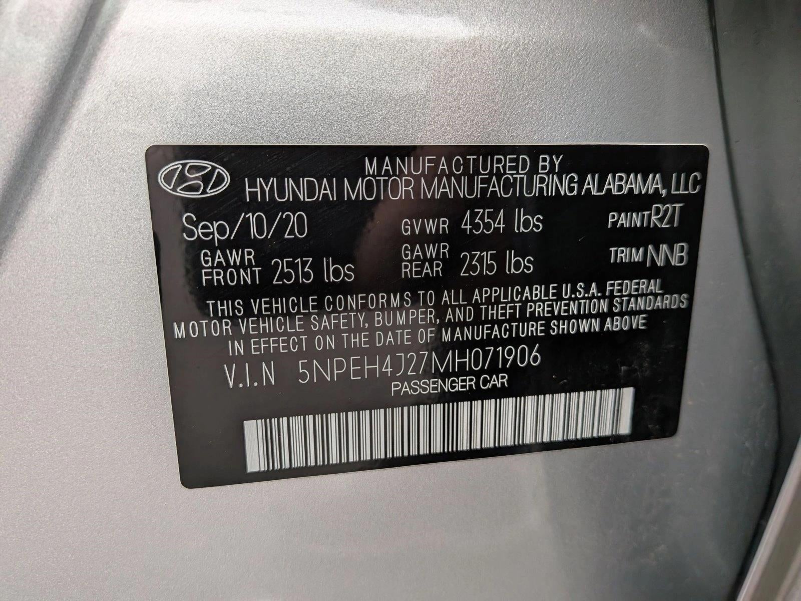 2021 Hyundai Sonata Limited