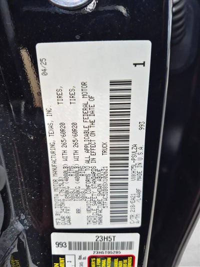 2025 Toyota Tundra Hybrid Limited CrewMax 6.4' Bed