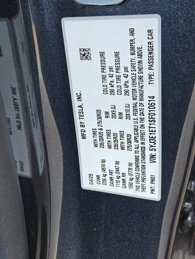 2025 Tesla Model 3 Performance