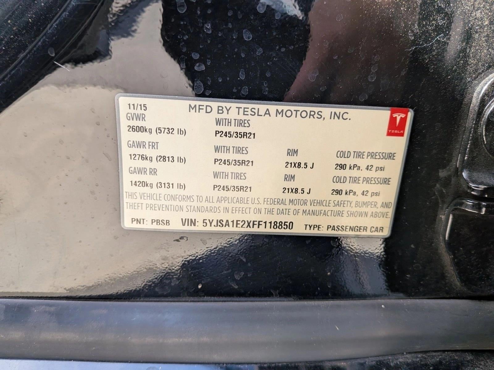 2015 Tesla Model S 85D