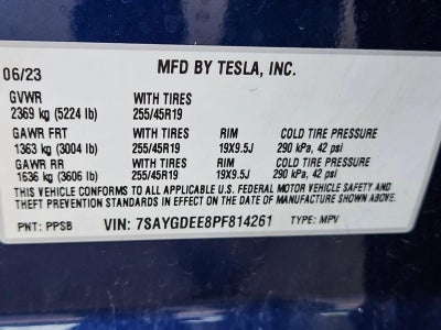 2023 Tesla Model Y Long Range