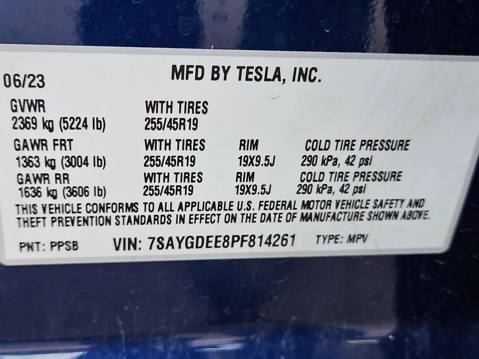 2023 Tesla Model Y Long Range