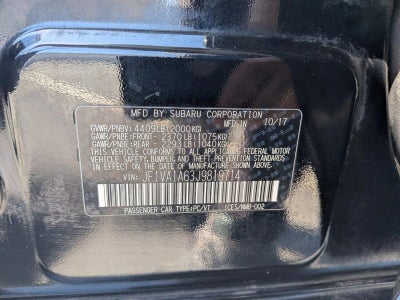2018 Subaru WRX Base