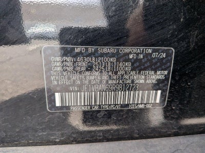 2024 Subaru WRX Limited