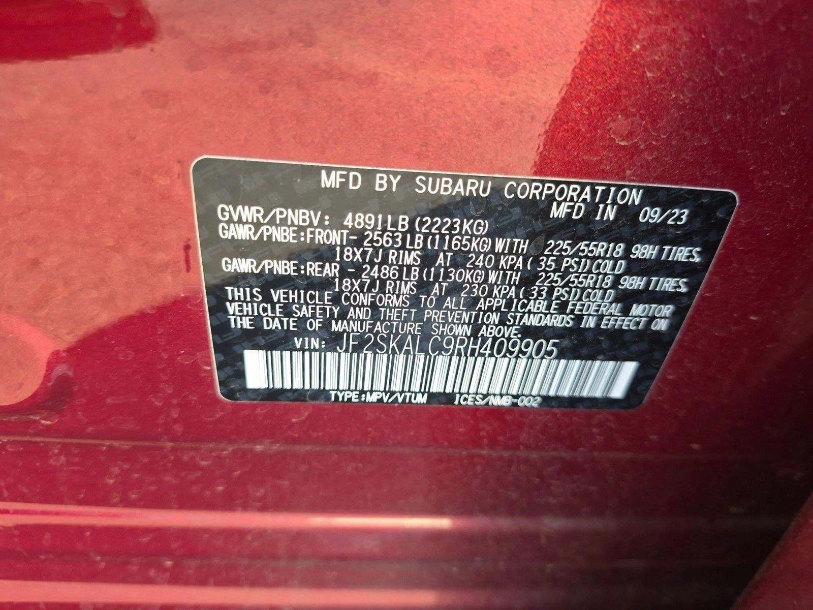 2024 Subaru Forester Limited