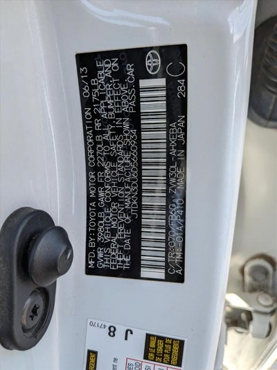 2013 Toyota Prius One