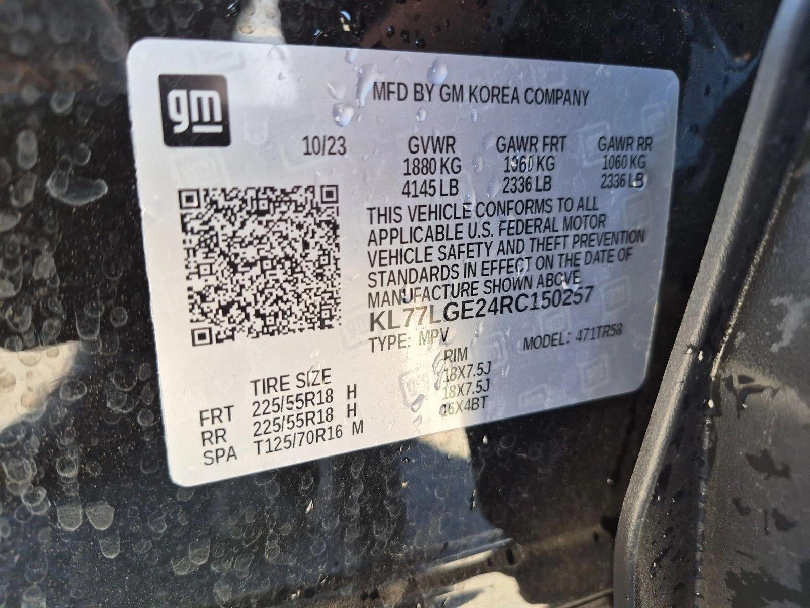 2024 Chevrolet Trax 1RS