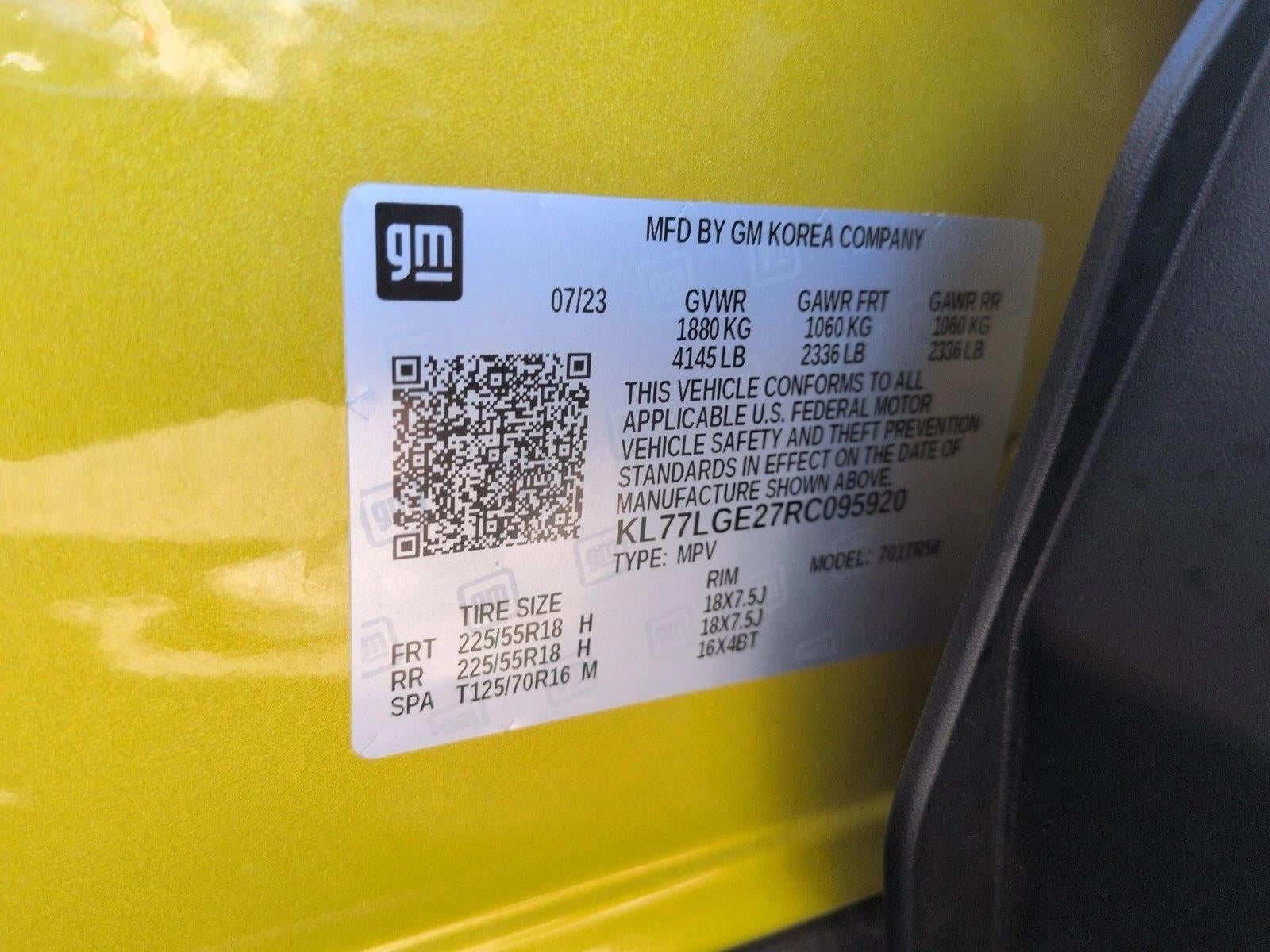 2024 Chevrolet Trax 1RS