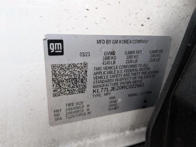 2024 Chevrolet Trax 2RS