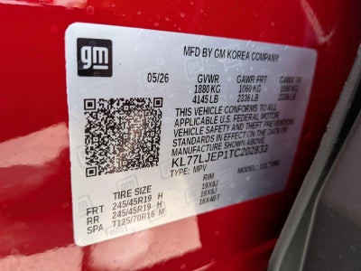 2026 Chevrolet Trax 2RS