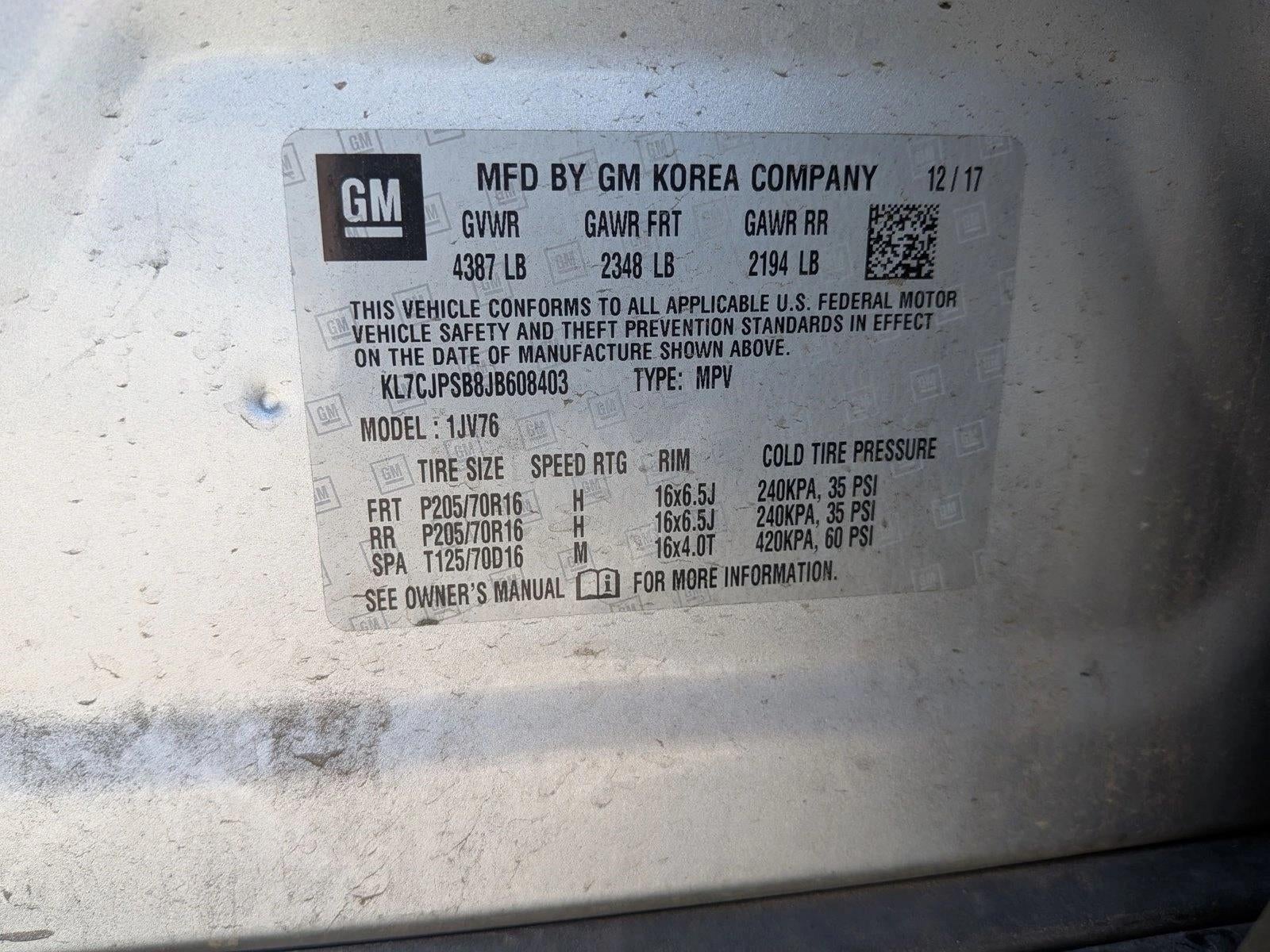 2018 Chevrolet Trax LT