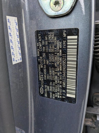 2017 Hyundai Tucson SE