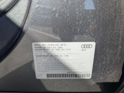 2017 Audi Q5 2.0T Premium