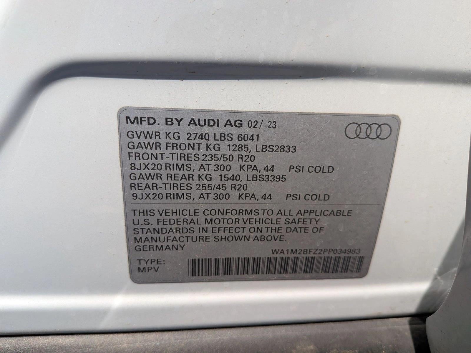 2023 Audi Q4 e-tron Prestige 50 quattro