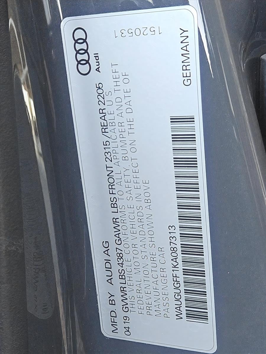 2019 Audi A3 40 Premium
