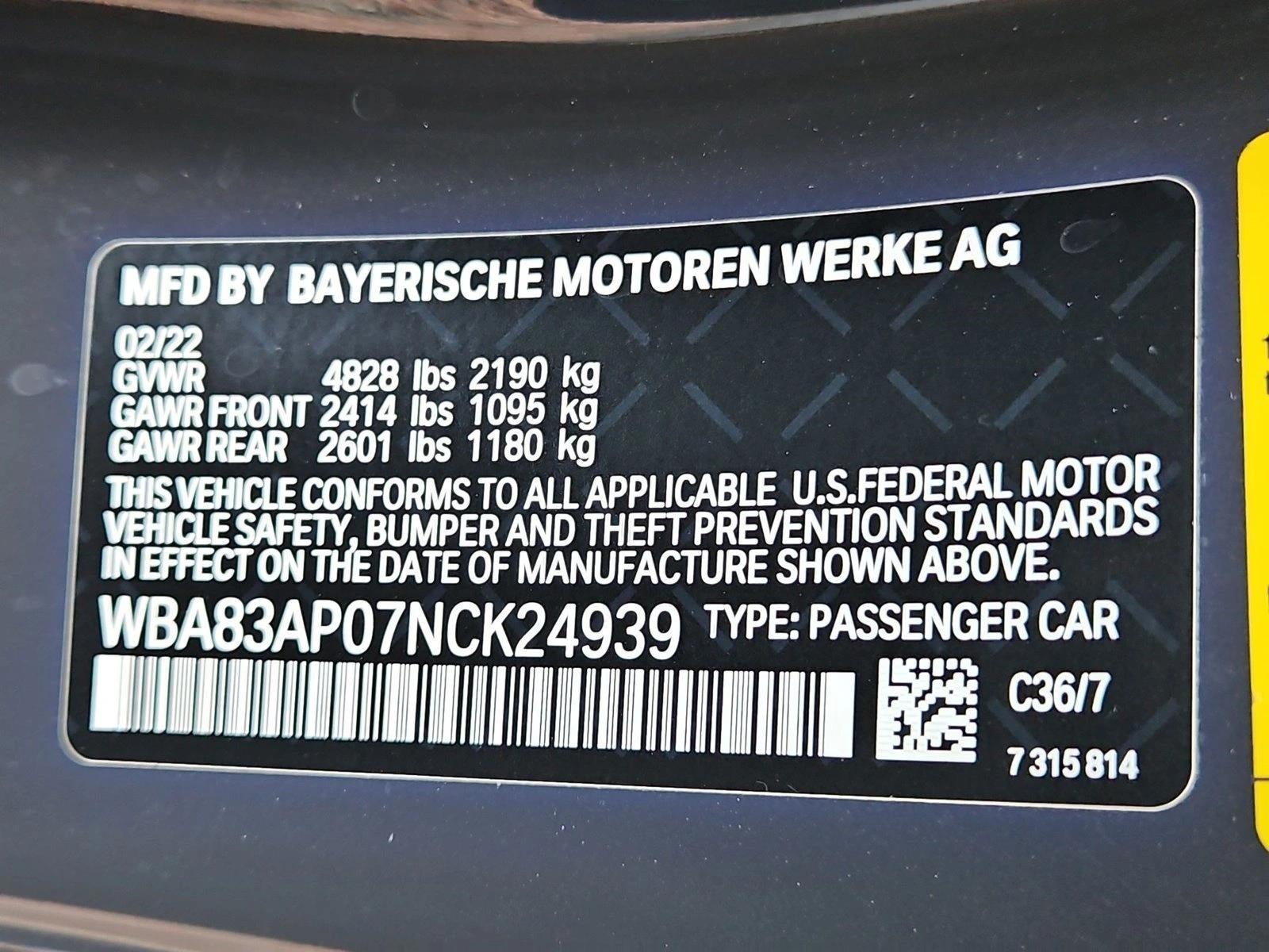 2022 BMW M440i M440i