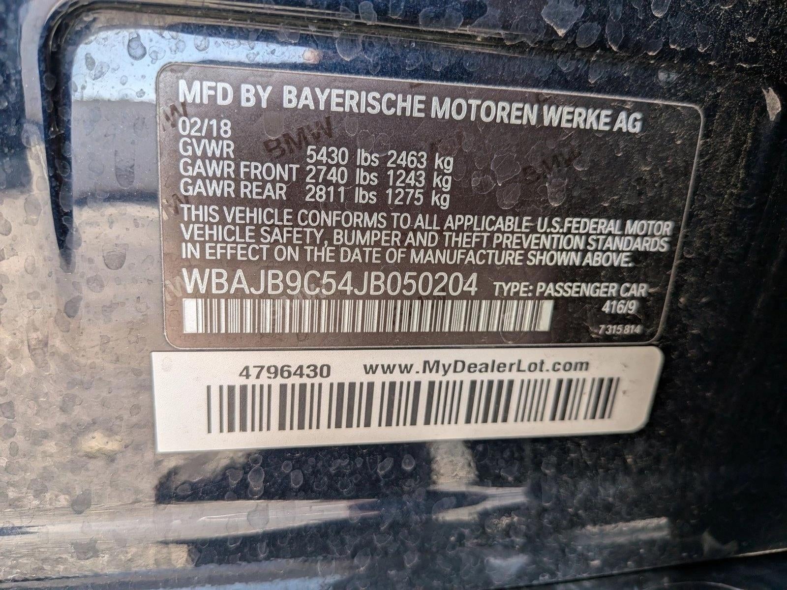 2018 BMW M550i xDrive