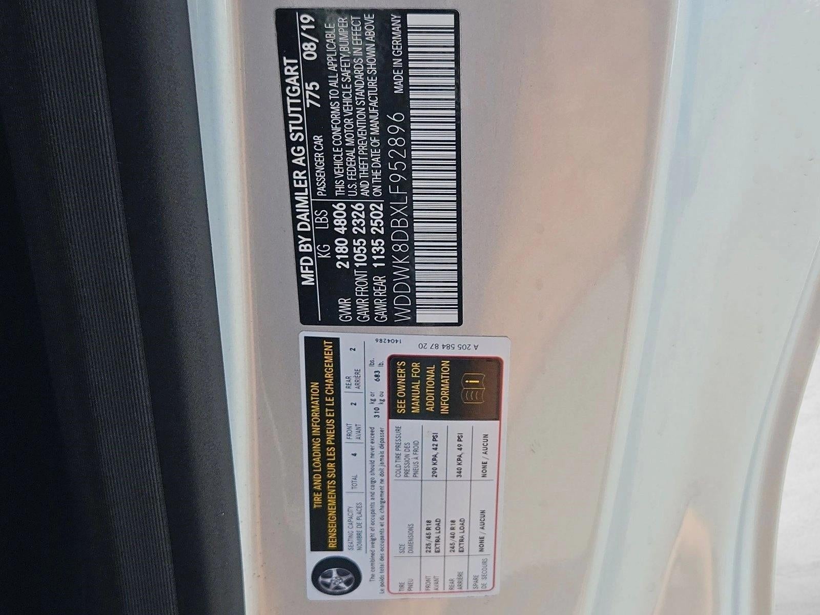 2020 Mercedes-Benz C-Class C 300